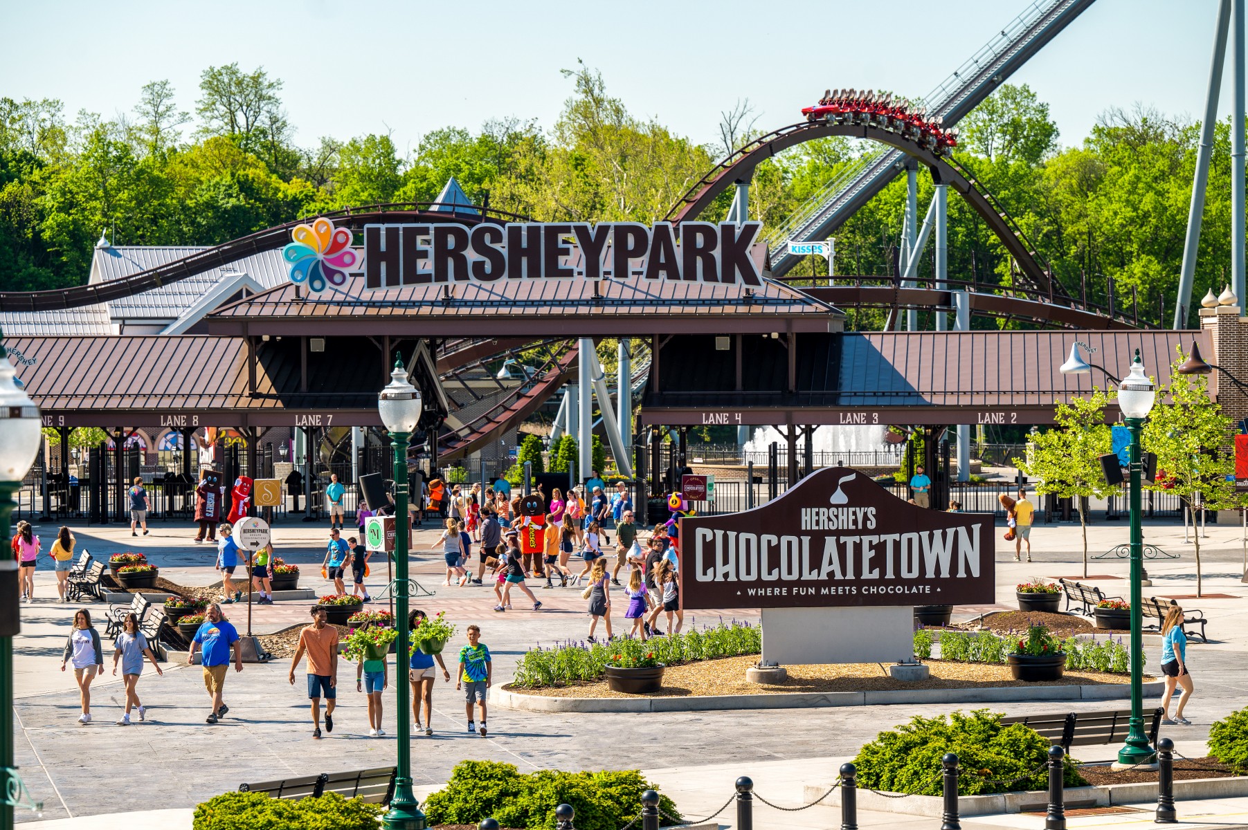 Hershey Park A Short Ride Away