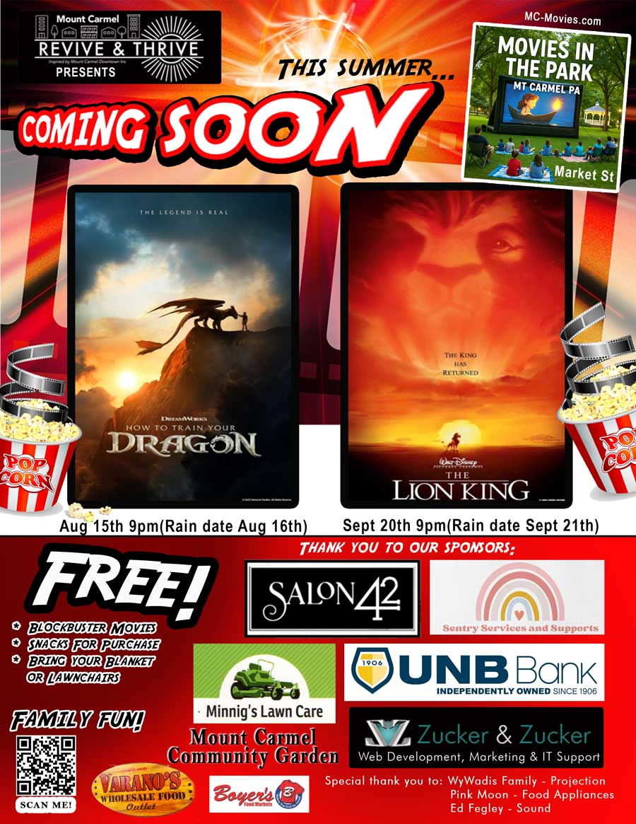 FREE Movies In The Park