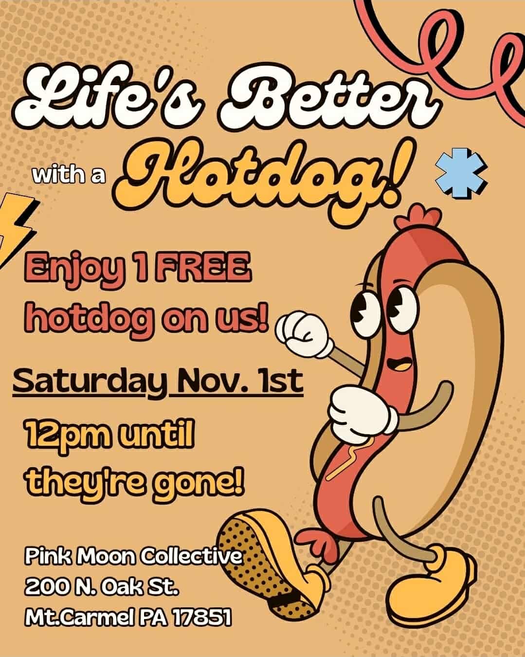 Free Hotdog Lunch
